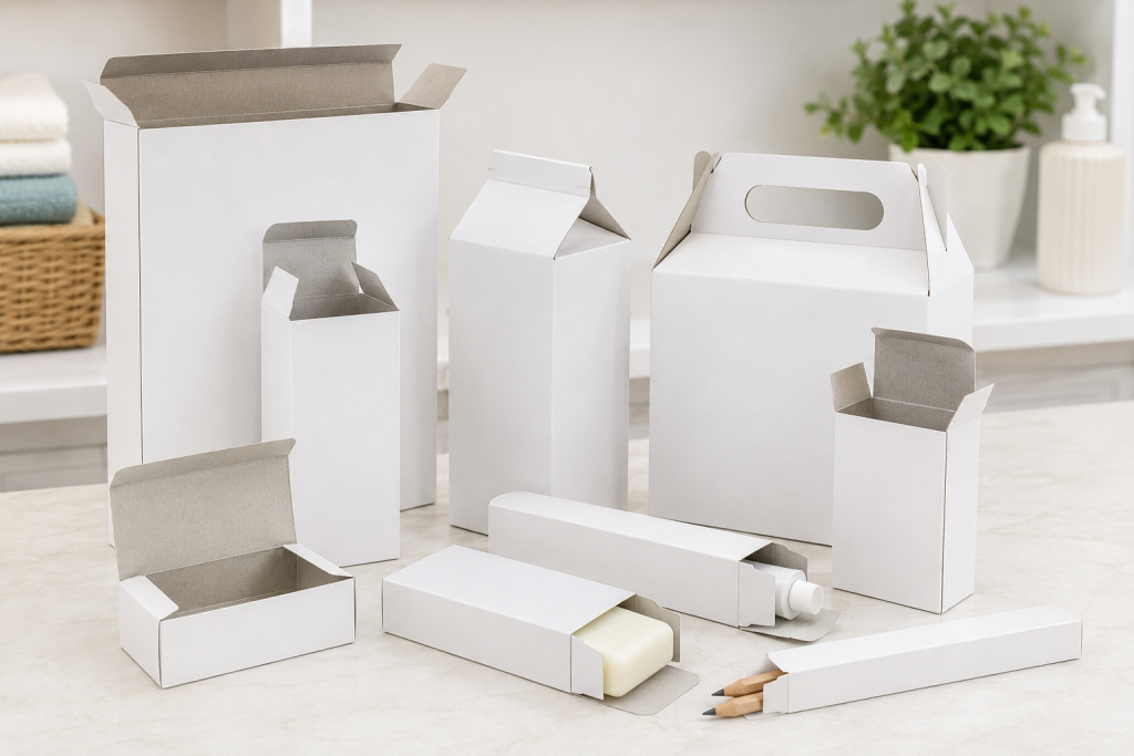 White Lined Chipboard